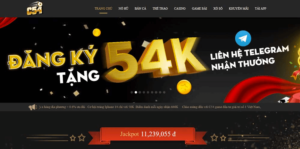 Tặng 54k vào tài khoản game của tân thủ khi hoàn tất đăng ký