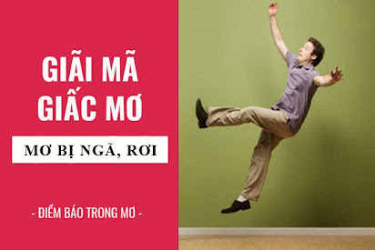 mơ thấy bị ngã